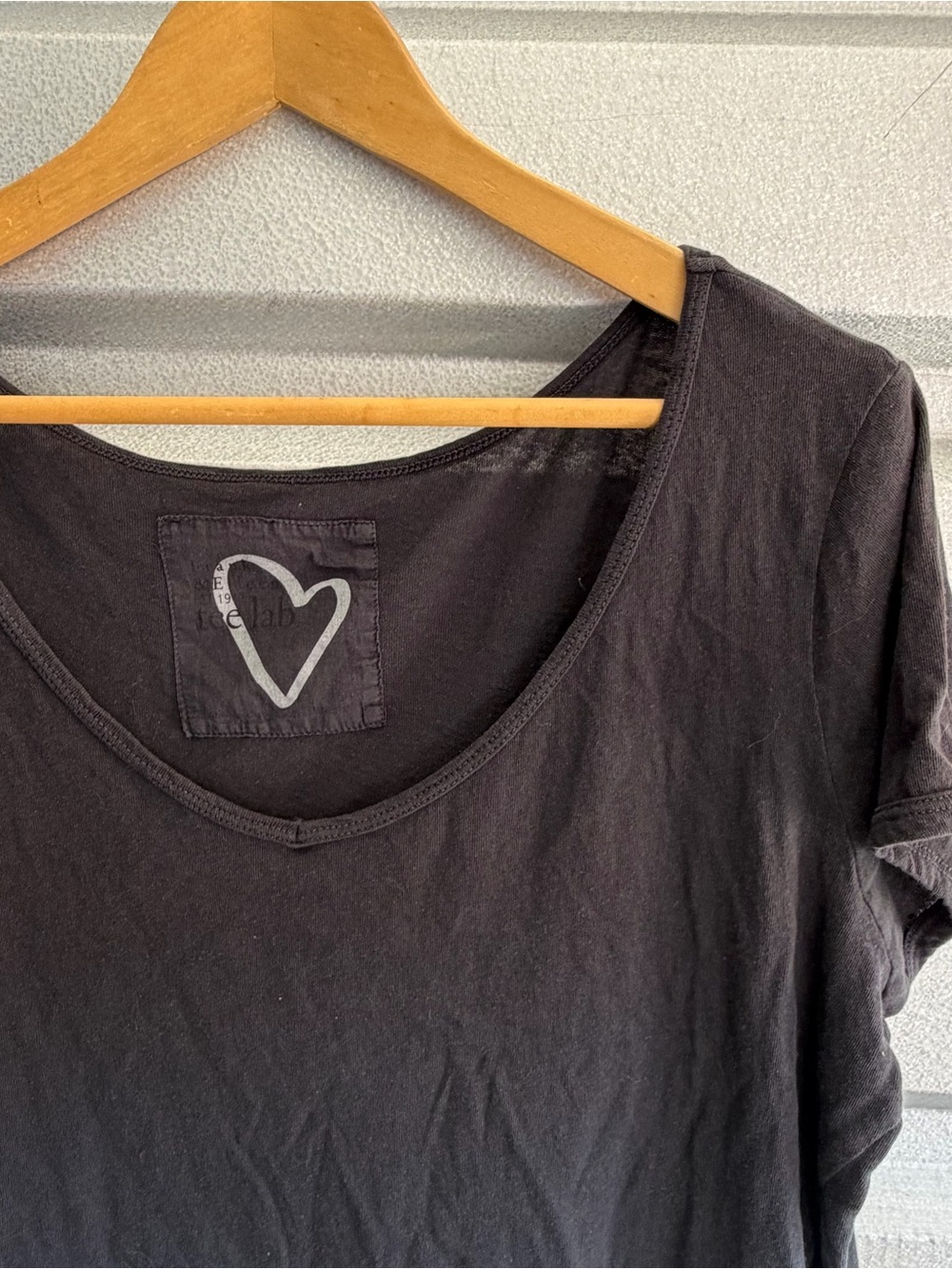 Frank & Eileen Tee Lab Asymmetrical Tee - Gem